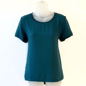 Loft Mixed Media Blouse